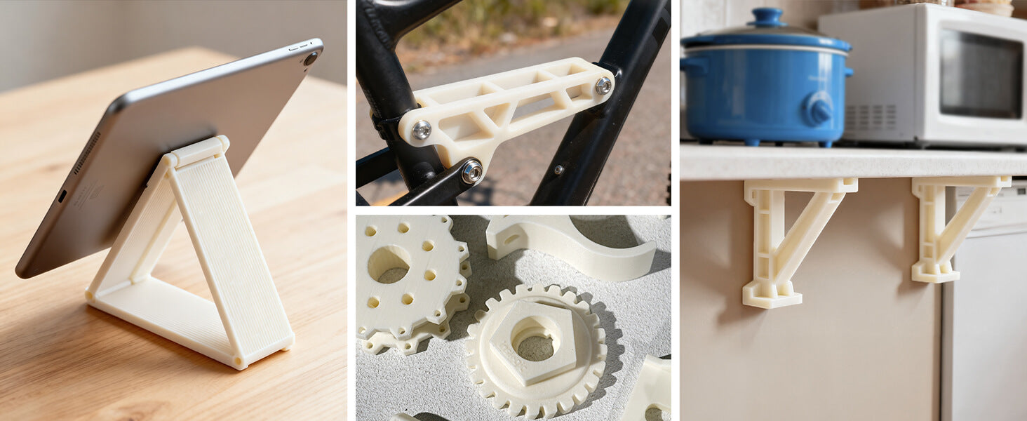 3D Printed with Inslogic ABS-GF10 Engineering Filament 1.75mm - Natural