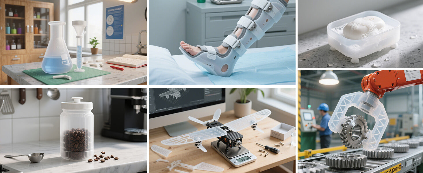 3D Printed with Inslogic Professional PP 3D Printing Filament