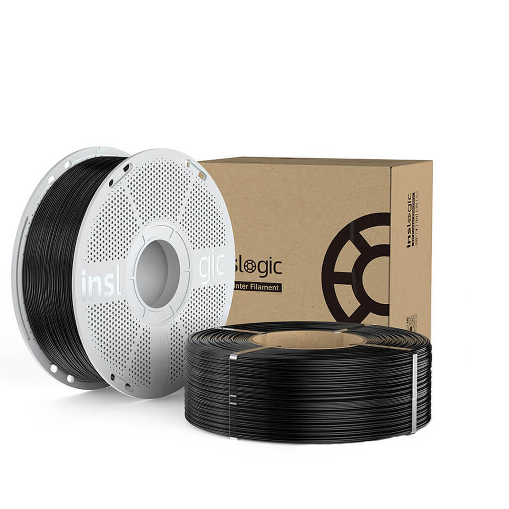 ASA Functional 3D Printer Filament 1.75mm 2KG Bundle - Black + Black