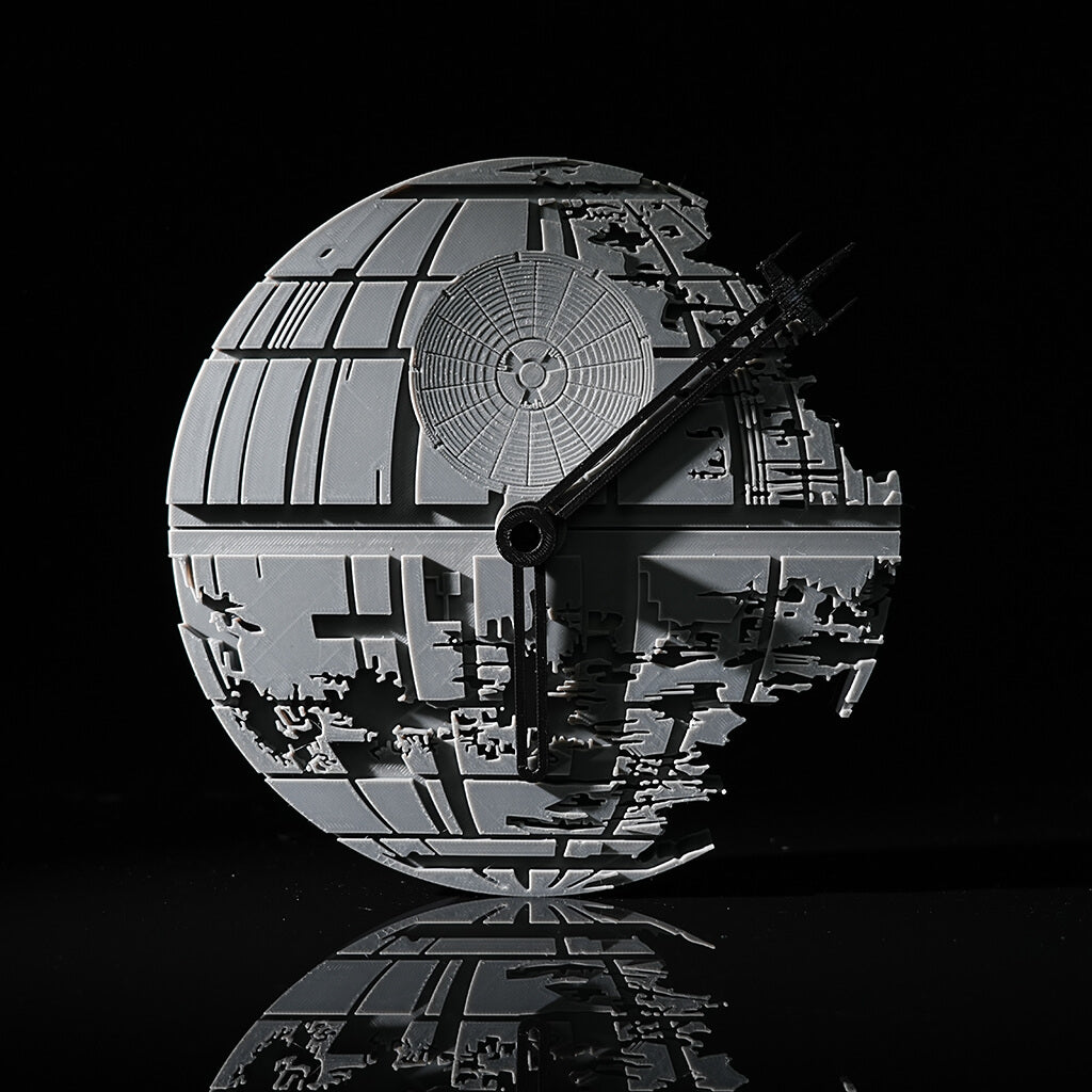 Clock printed with Inslogic High Speed PLA Grey Filament