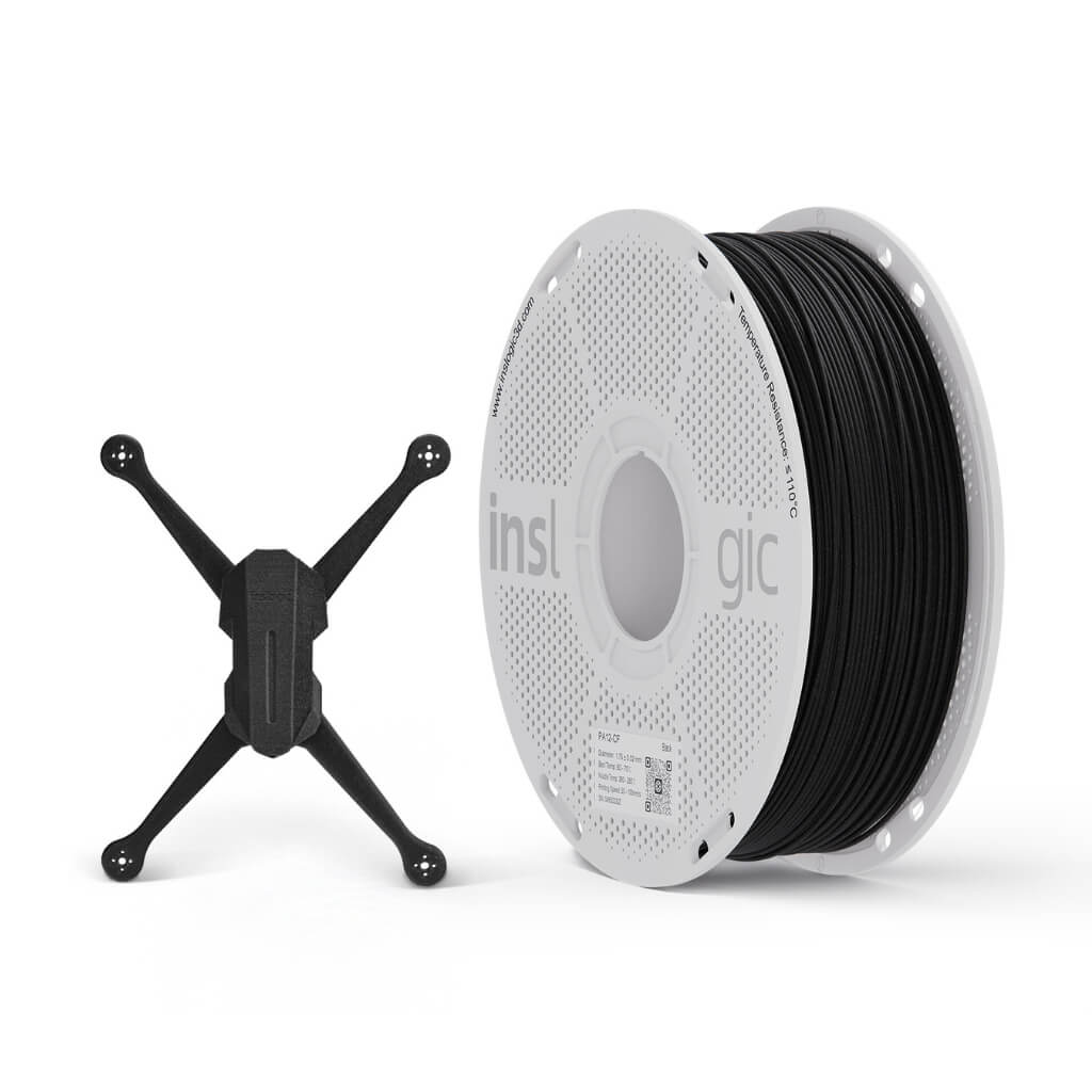 Drone Printed with Inslogic PA12-CF Engineering Grade 3D Printing Filament 1.75mm 2