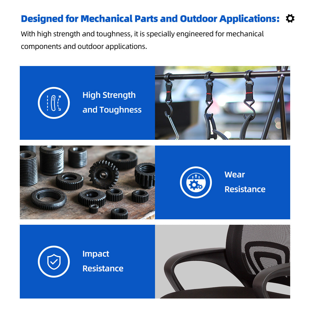 High strength and toughness - ASA 3D filament for outdoor mechanical parts