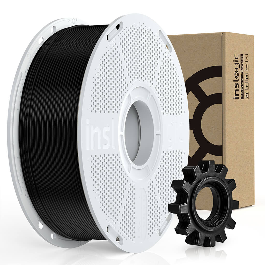 Inslogic PC-ABS Engineering Grade 3D Printing Filament 1.75mm - Black