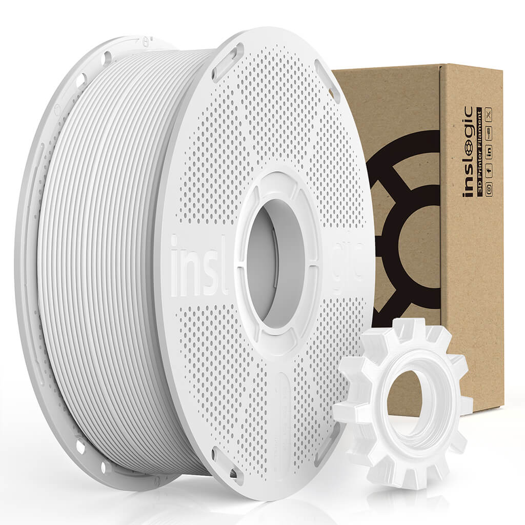 Inslogic PC-ABS Engineering Grade 3D Printing Filament 1.75mm 1KG - White