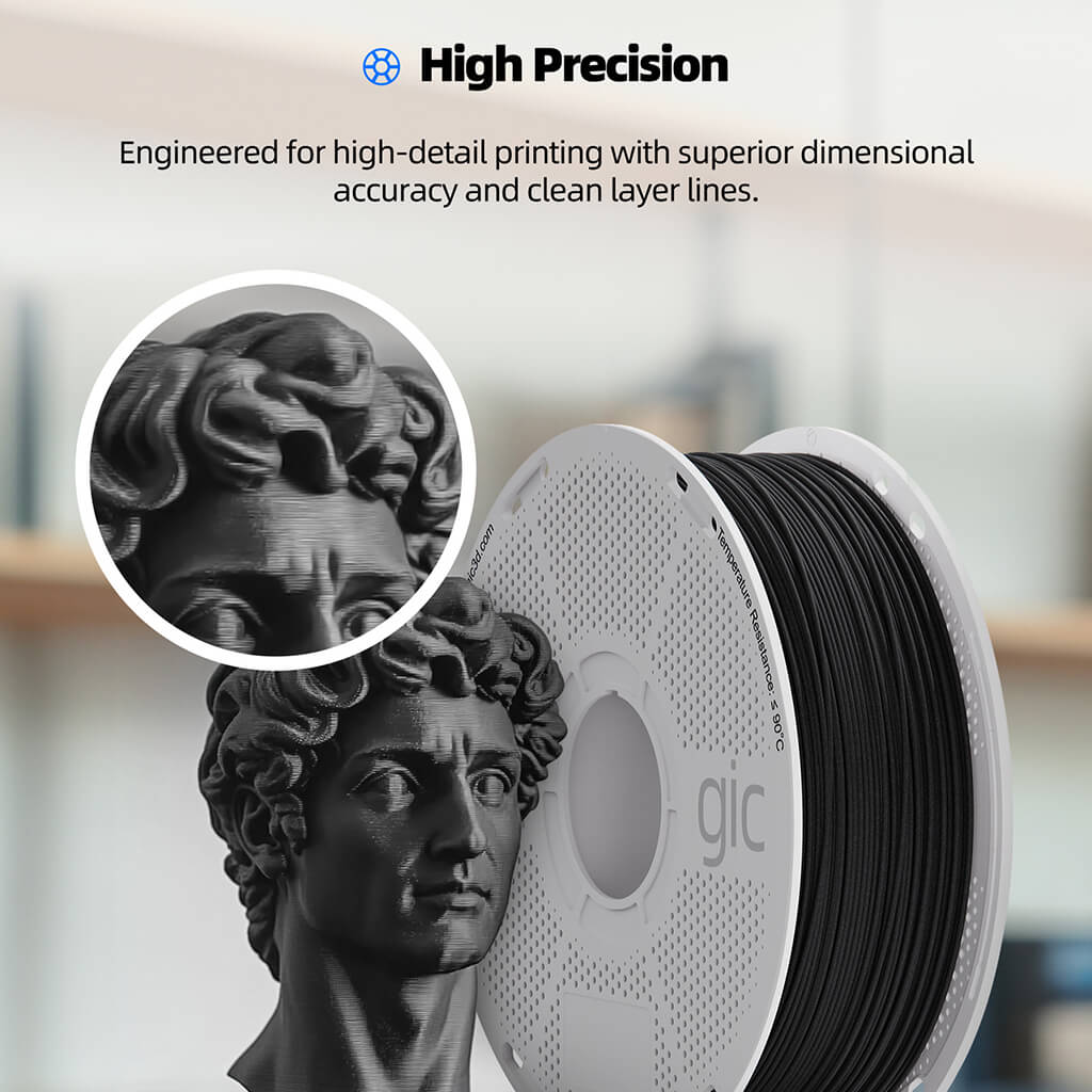 Inslogic ASA 3D Printing Functional Filament 1.75mm 1KG with Spool - High Precision