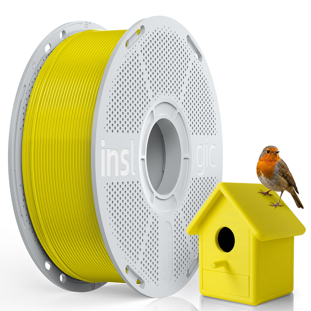 1.75mm ASA filament spool, yellow