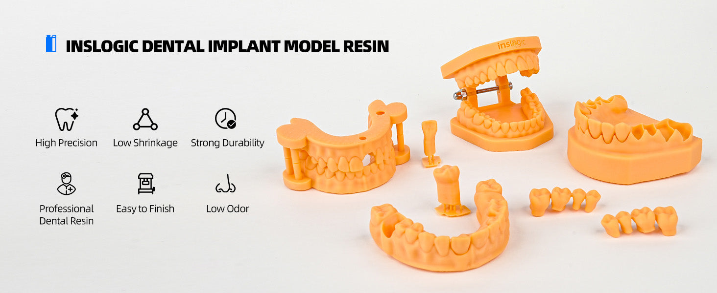 Inslogic Dental Implant Model Resin Key Features