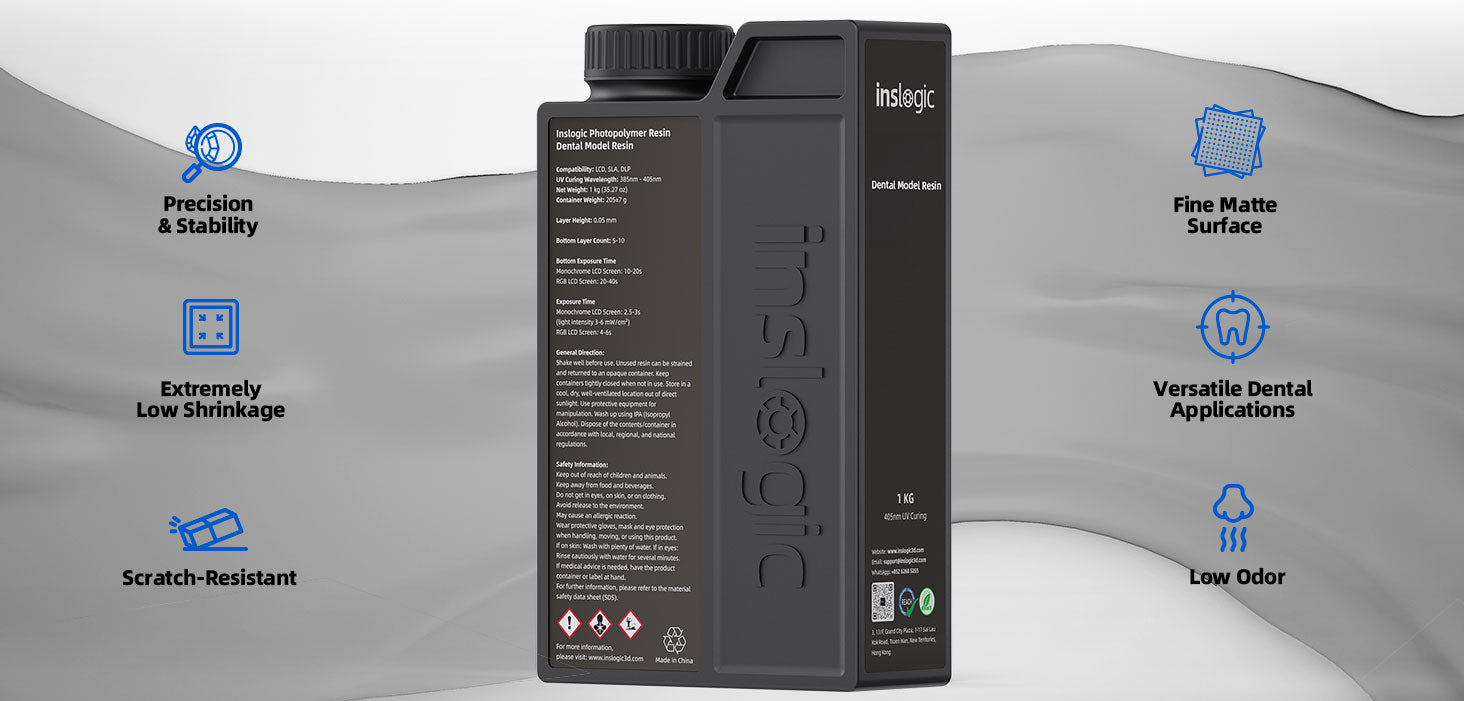 Inslogic Dental Model Resin Key Features