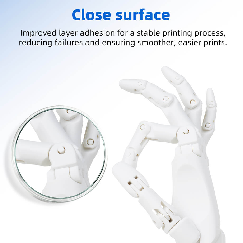 Inslogic Matte PLA 3d printing Filament  - Close surface