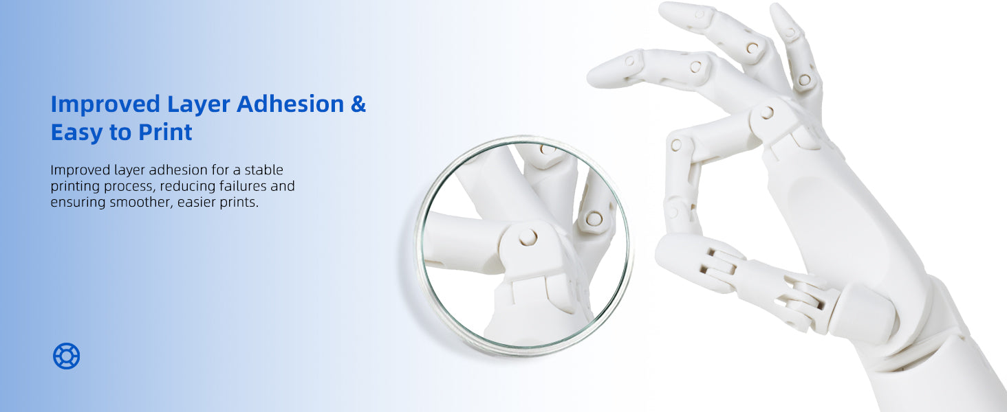 Inslogic Matte PLA Filament Improved Layer Adhesion & Easy to Print