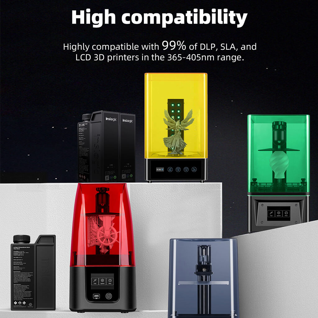 Inslogic Nylon-Like Tough Engineering Grade Resin - High Compatibility