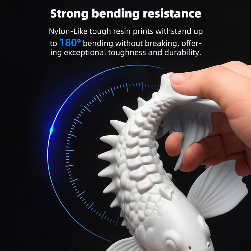 Inslogic Nylon-Like Tough Engineering Grade Resin - strong bending resistance