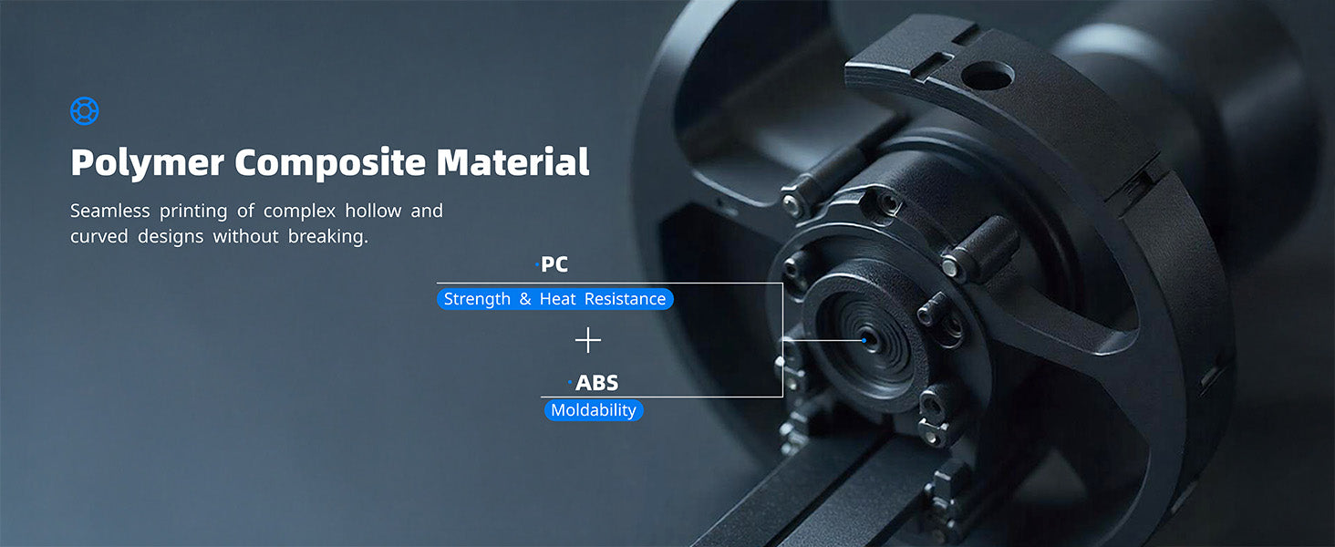 Inslogic PC-ABS Engineering Grade 3D Printing Filament 1.75mm 1KG - Polymer Composite Material