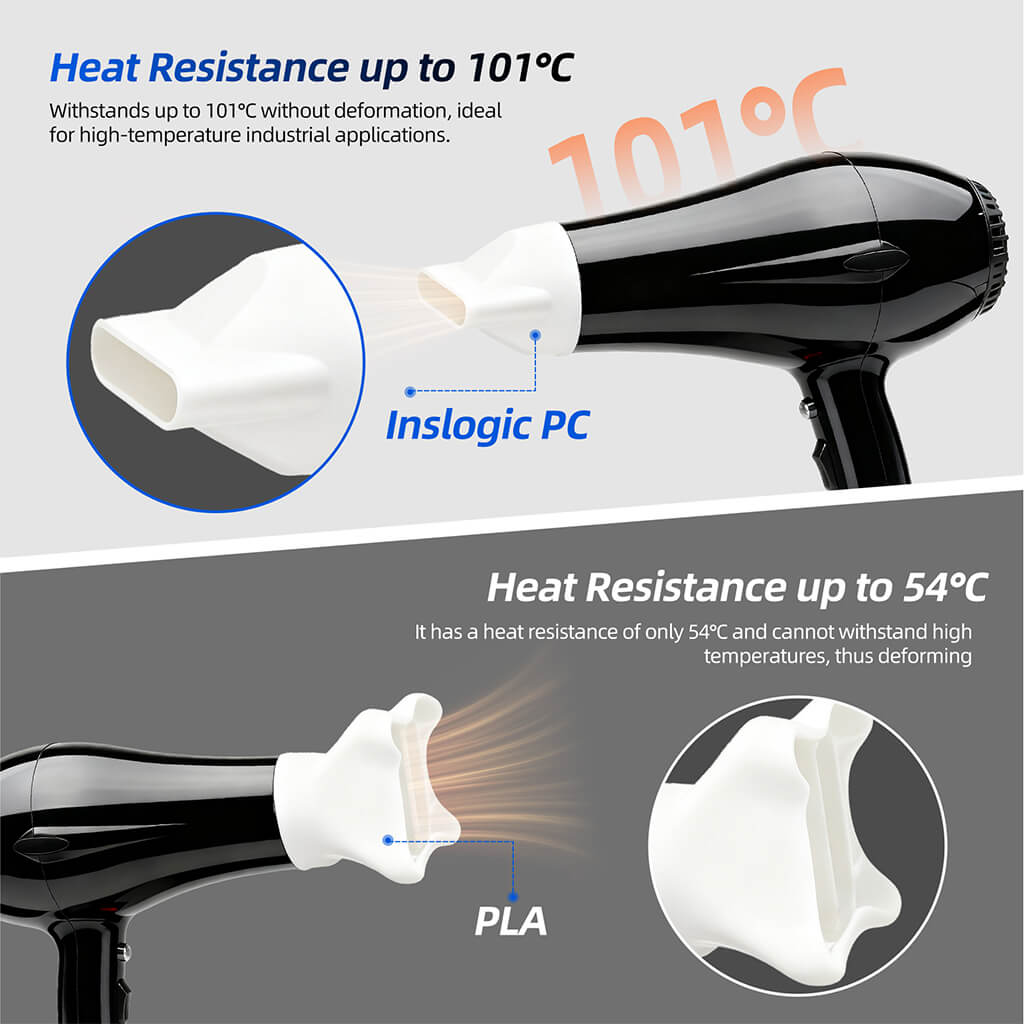 Inslogic PC(Polycarbonate) Engineering Filament 1.75mm - Excellent Resistance