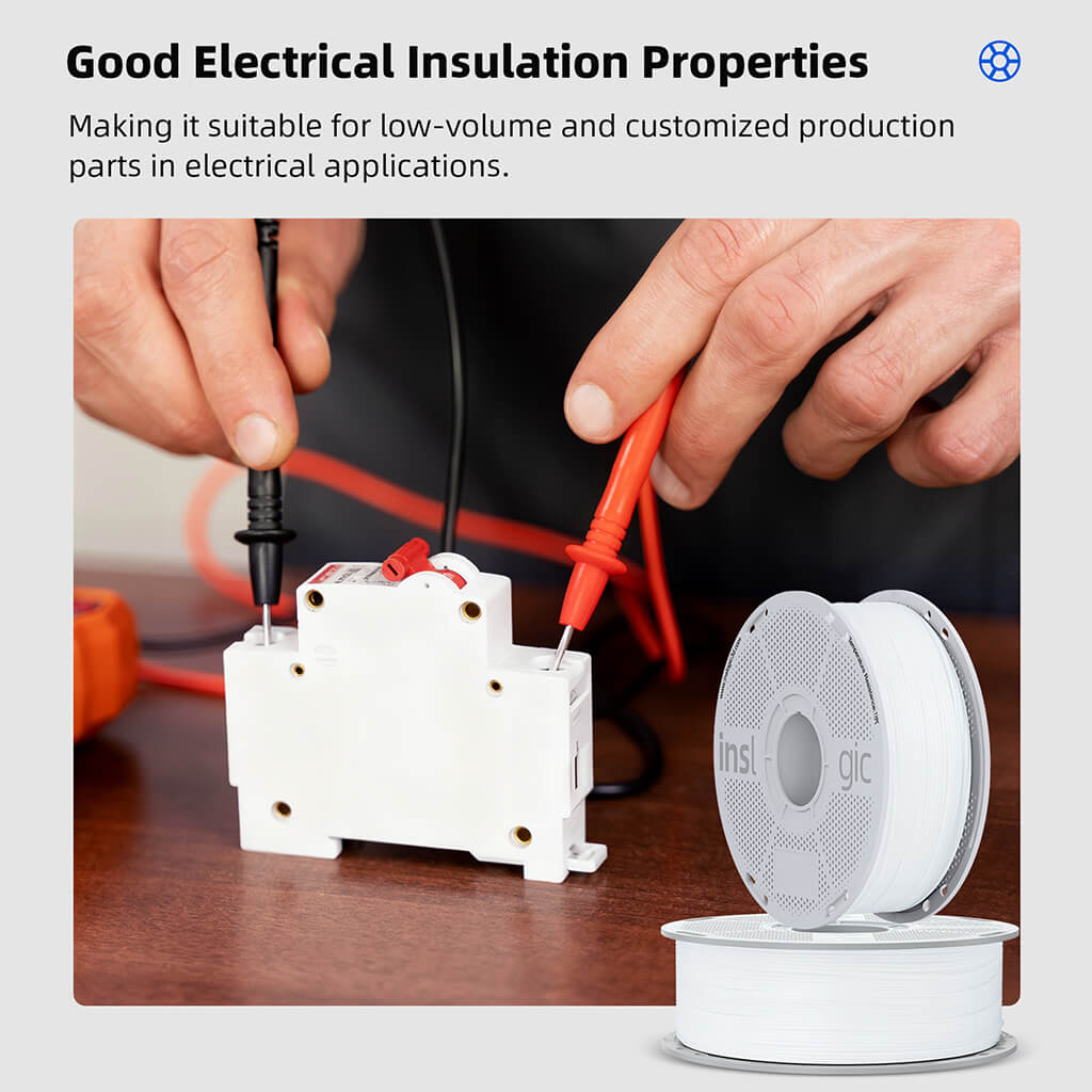 Inslogic PC(Polycarbonate) Engineering Filament 1.75mm - Good Electrical Insulation Properties