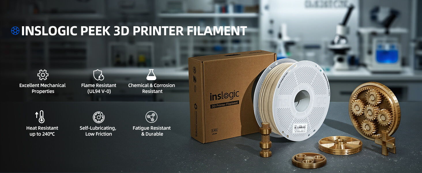 Inslogic PEEK Engineering 3D Printing Filament