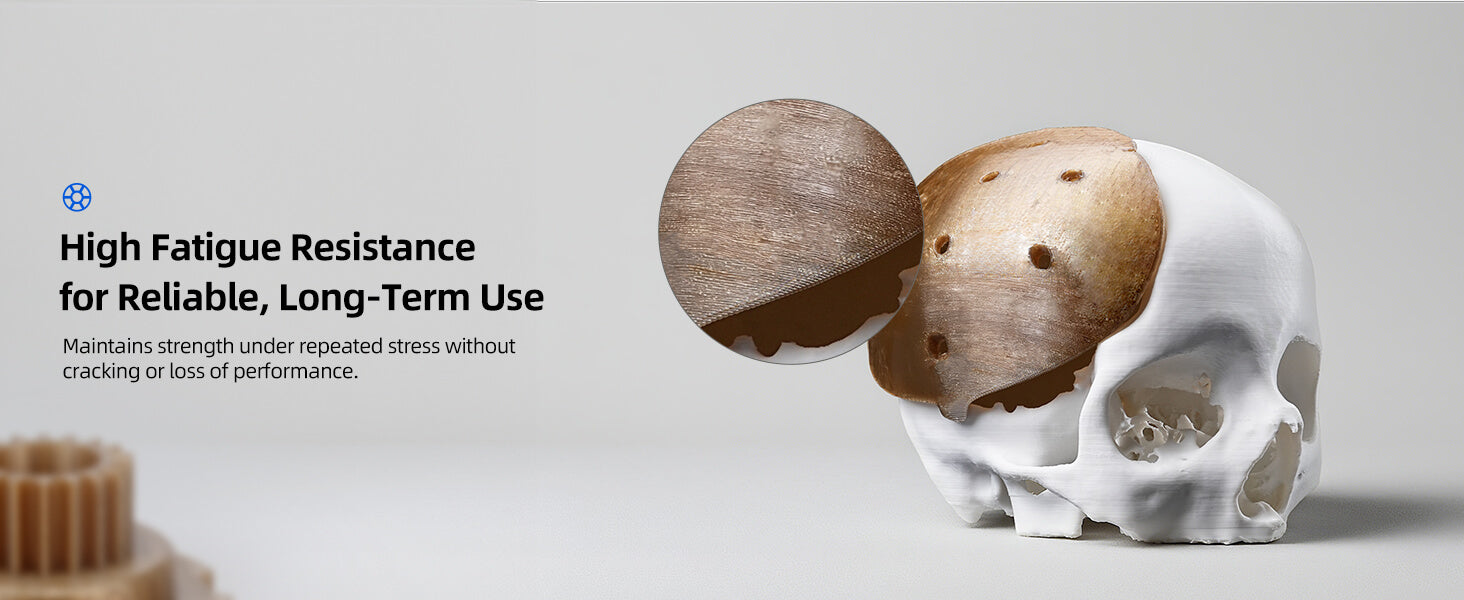 Inslogic PEEK Engineering 3D Printing Filament - High Fatigue Resistance for Reliable, Long-Term Use