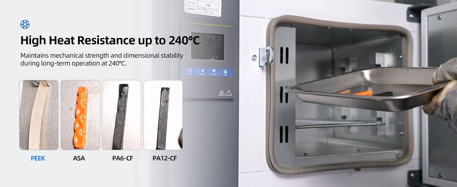 Inslogic PEEK Engineering 3D Printing Filament - High Heat Resistance up to 240℃