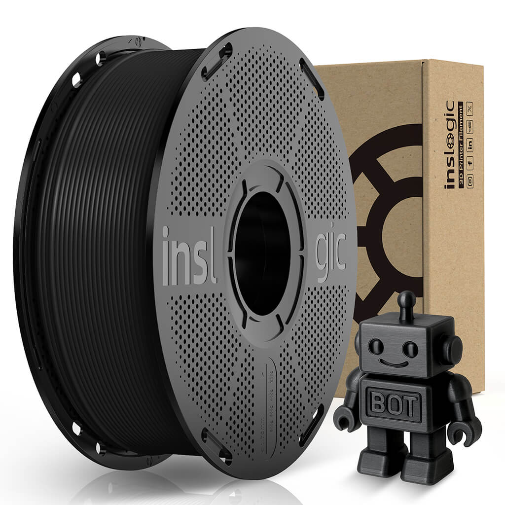 Inslogic PETG Pro 3D Printing Filament - Black