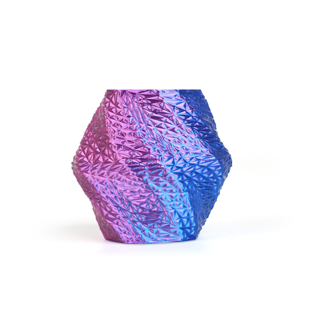 Inslogic PLA Multicolor Silk 3D Printer Filament - Fuchsia & Blue