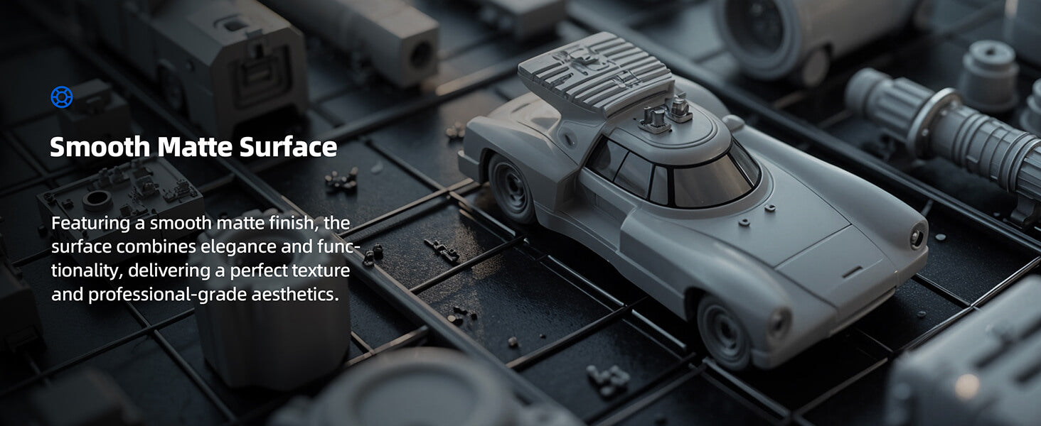 Inslogic Tough Engineering Grade Resin for 3D Printer - Smooth Matte Surface