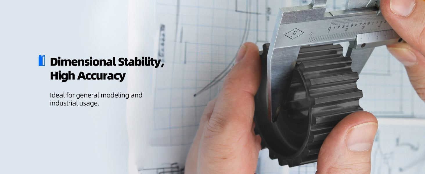 Inslogic Water-Washable ABS-Like Resin - Dimensional stability, high accuracy