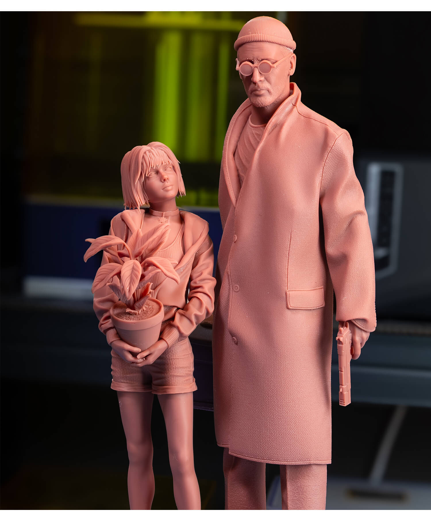 LEON 3D Printed with Inslogic High Detail 3D Printing Resin