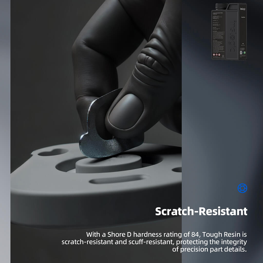 Inslogic Tough Engineering Grade Resin for 3D Printer - Scratch resistant