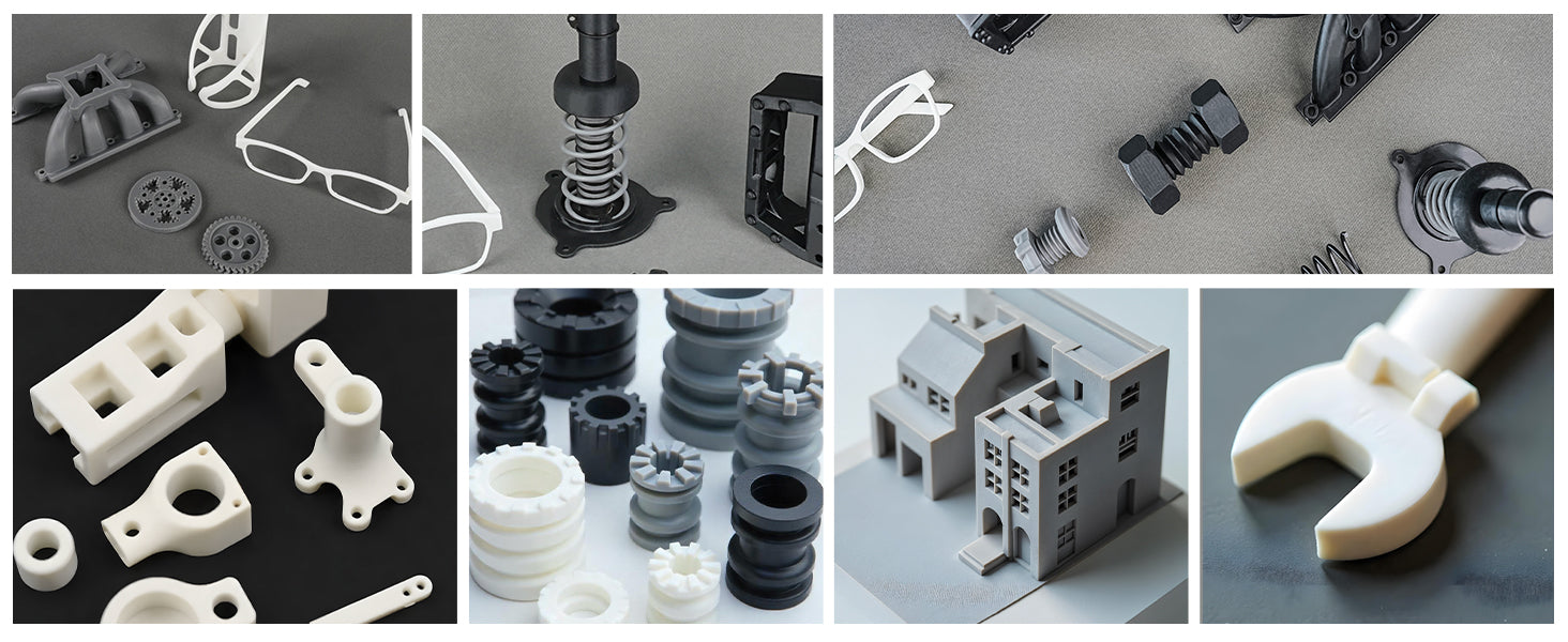 3D Models Printed with Inslogic Nylon-Like Tough Resin,Professional 3D Printing Materials