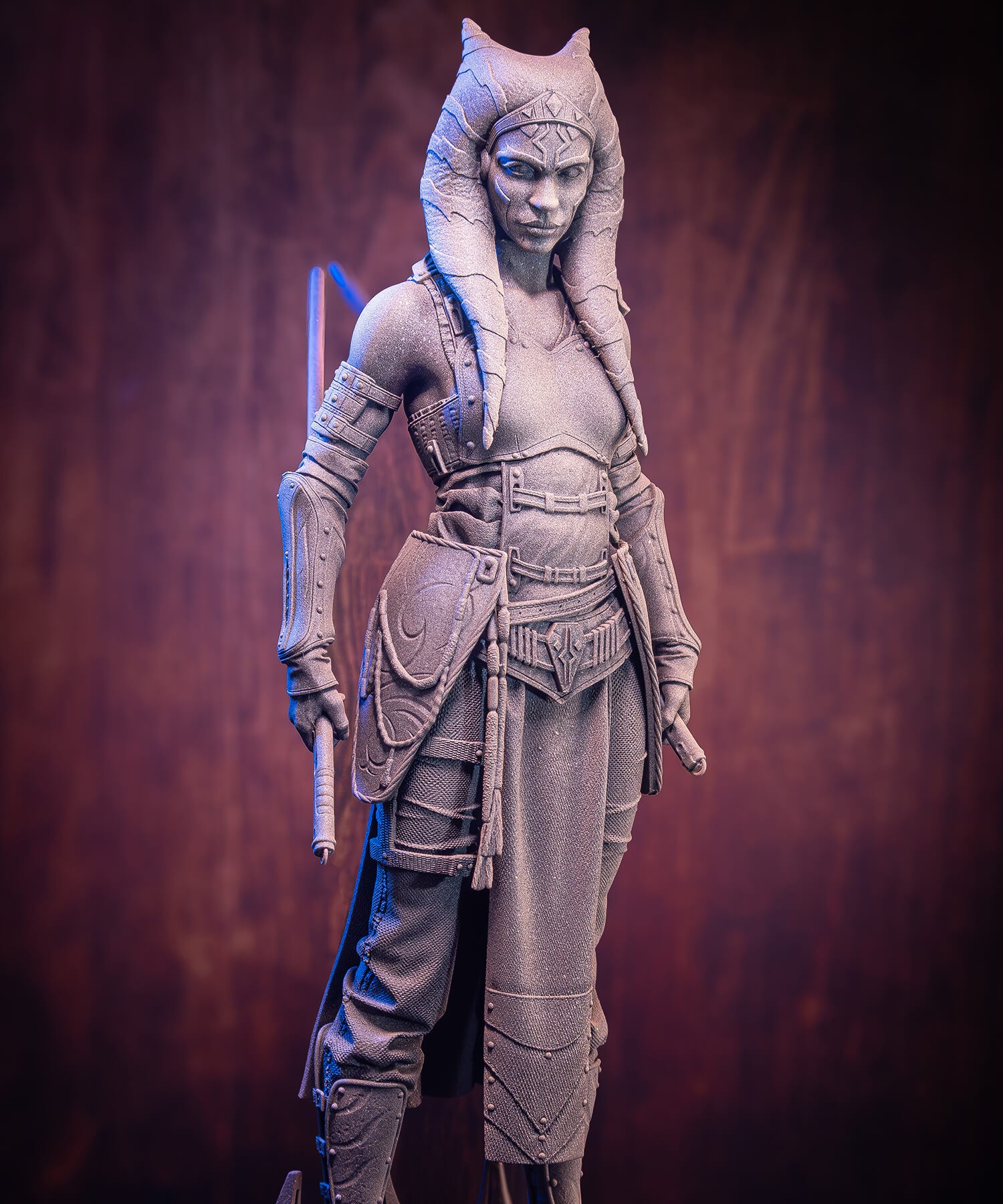 ASHOKA ( Star Wars) 3D Printed with Inslogic Standard Pro 3D Printing Resin