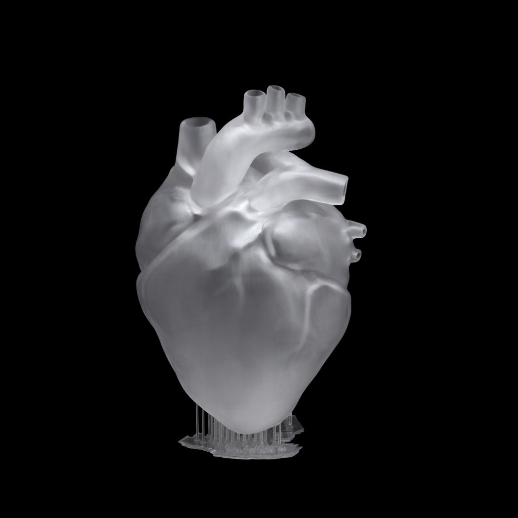 Heart printed with Inslogic Clear Resin - low shrinkage