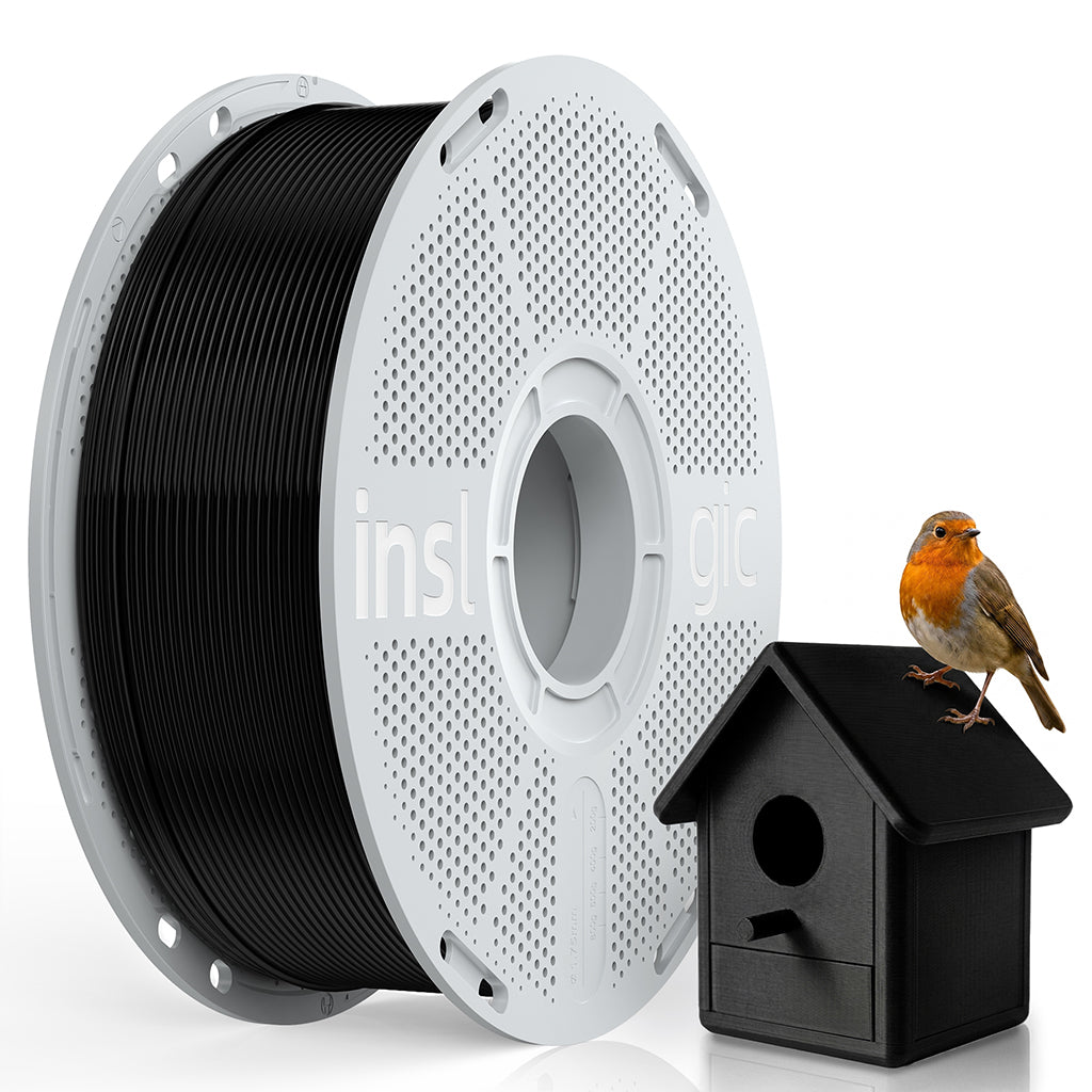 1.75mm ASA filament spool, black