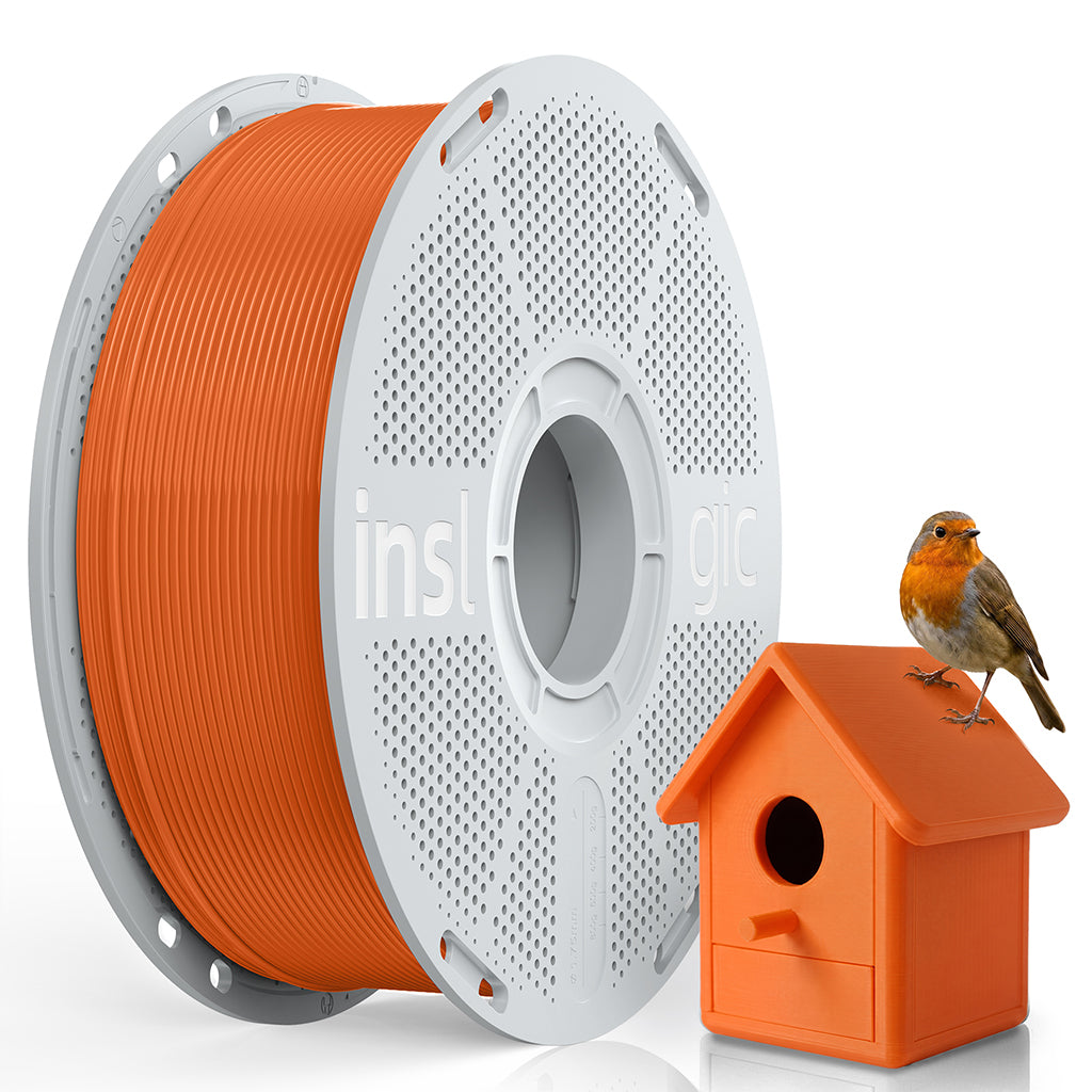 1.75mm ASA filament spool, orange