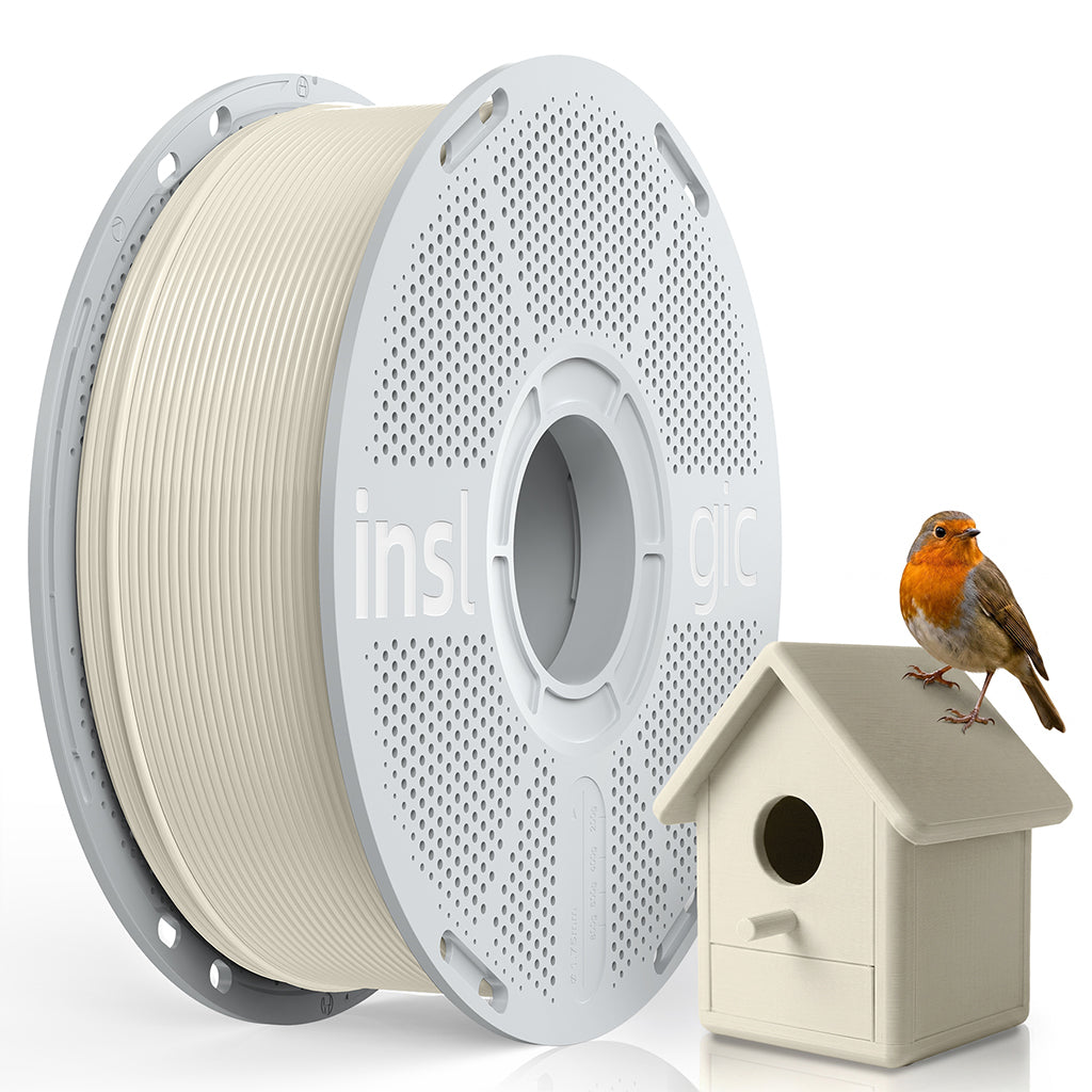 1.75mm ASA filament spool, white