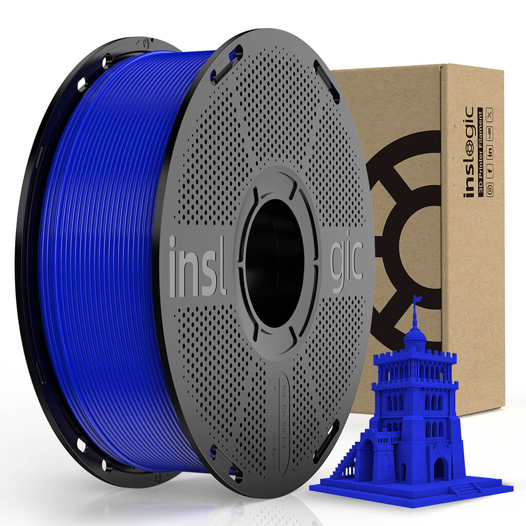 Inslogic High Speed PLA Filament Blue