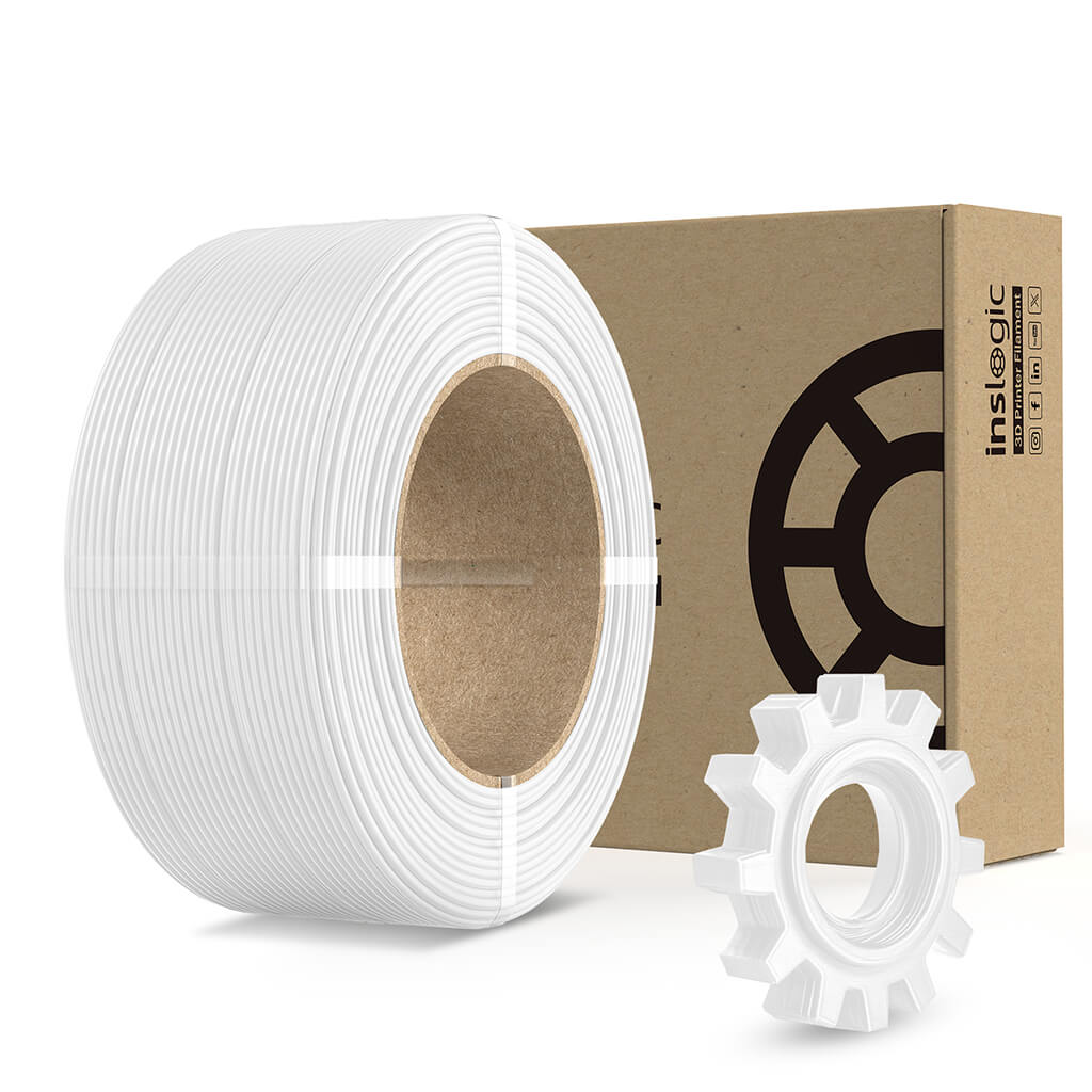 Inslogic PC-ABS Engineering Filament 500g Refill - White