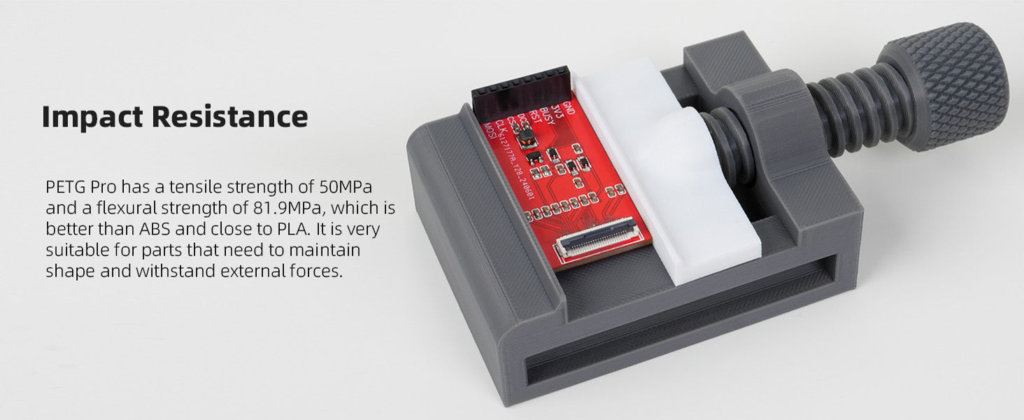 Inslogic PETG Pro 3D Printing Filament - Impact resistance