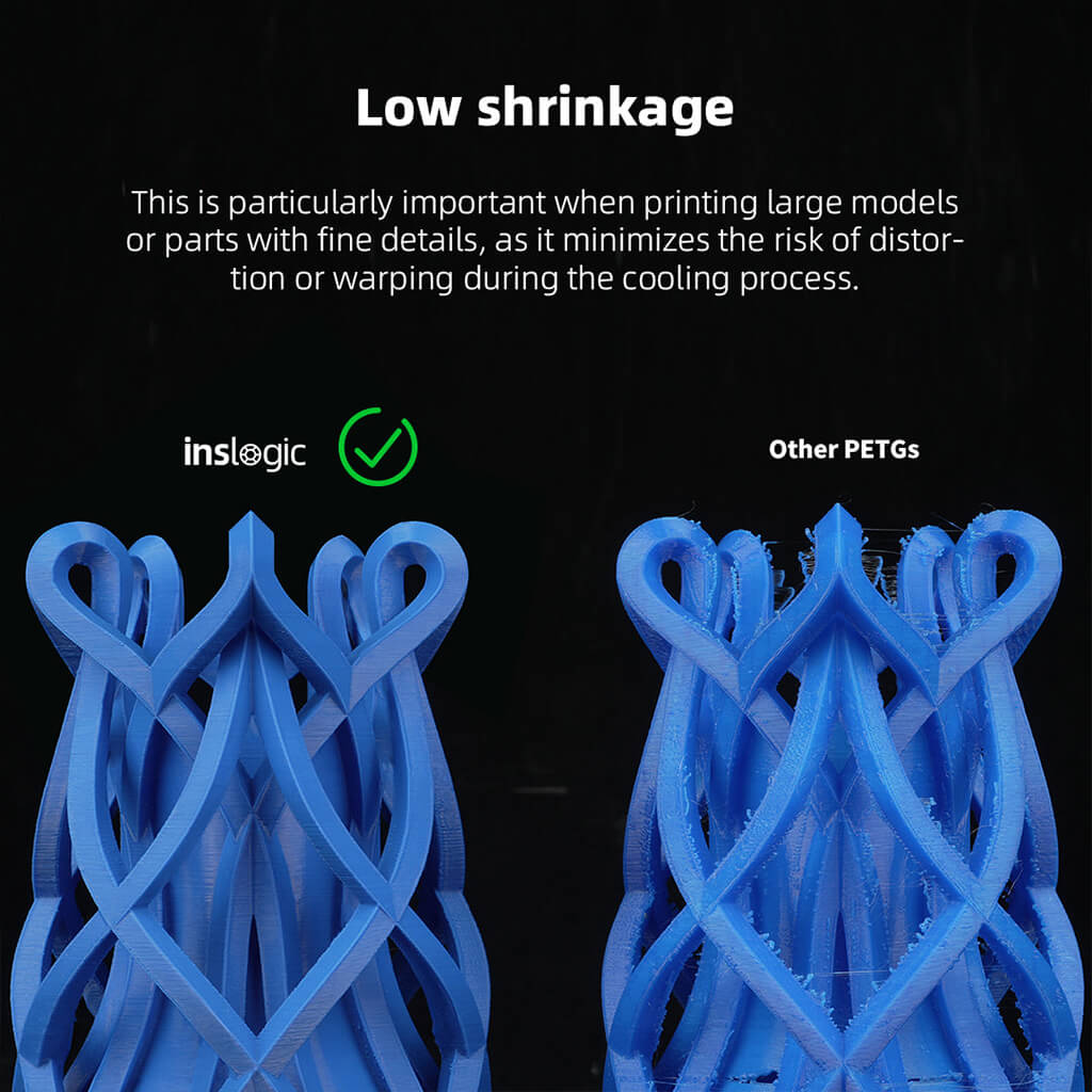 Inslogic PETG Pro Filament low shrinkage