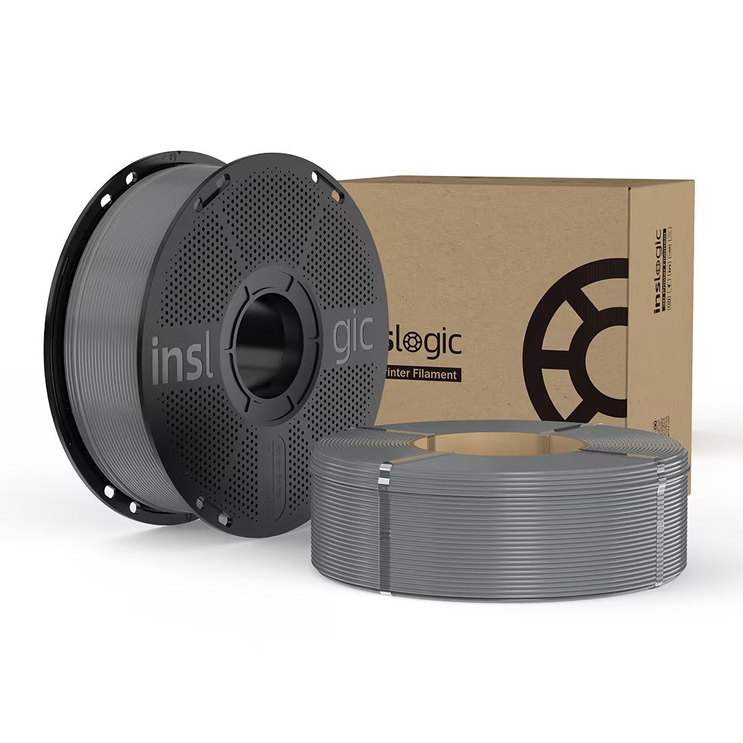 Inslogic PLA Pro Filament 1.75mm 1KG with Spool + 1KG Refill