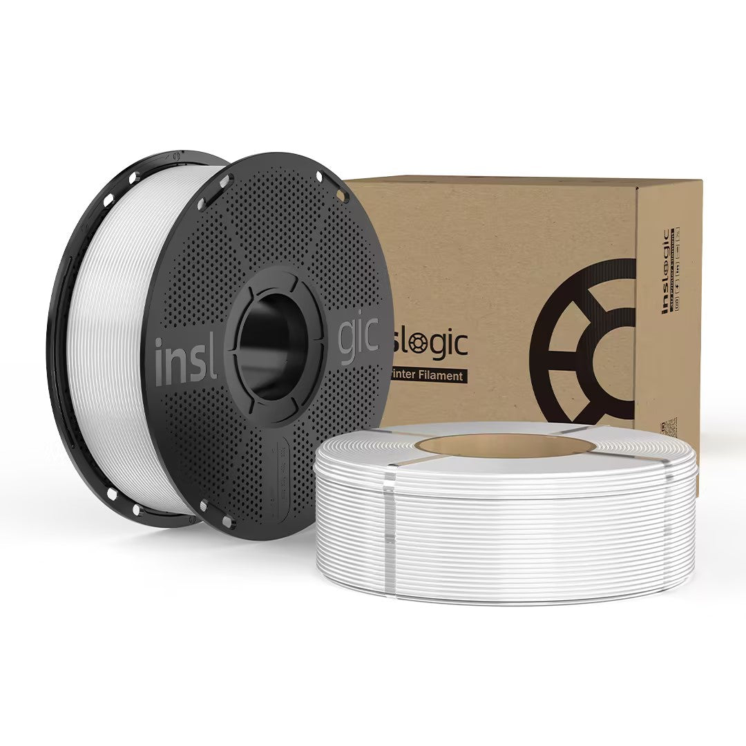 Inslogic PLA Pro Filament 1,75 mm 1 kg mit Spule + 1 kg Nachfüllung