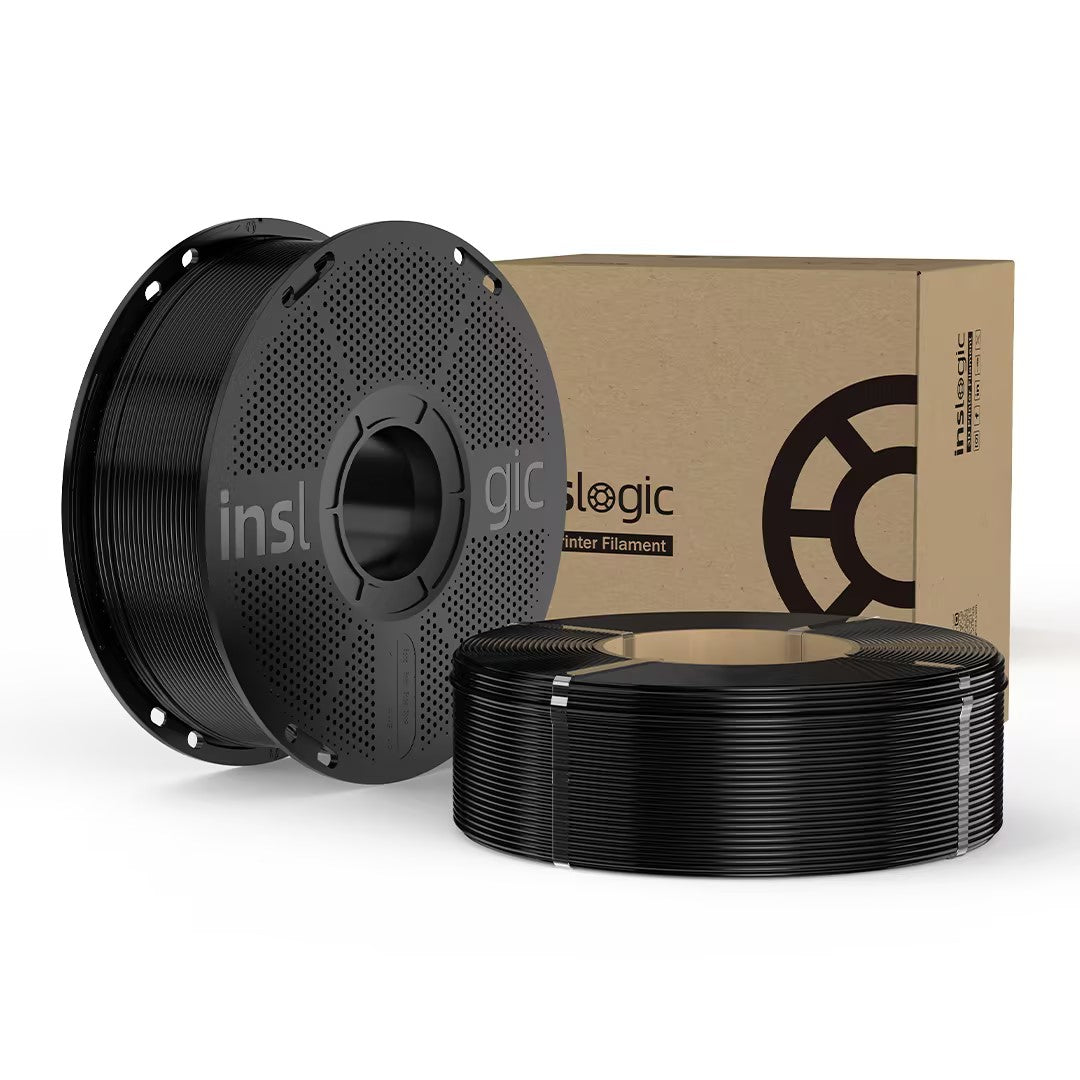 Inslogic PLA Pro Filament 1,75 mm 1 kg mit Spule + 1 kg Nachfüllung