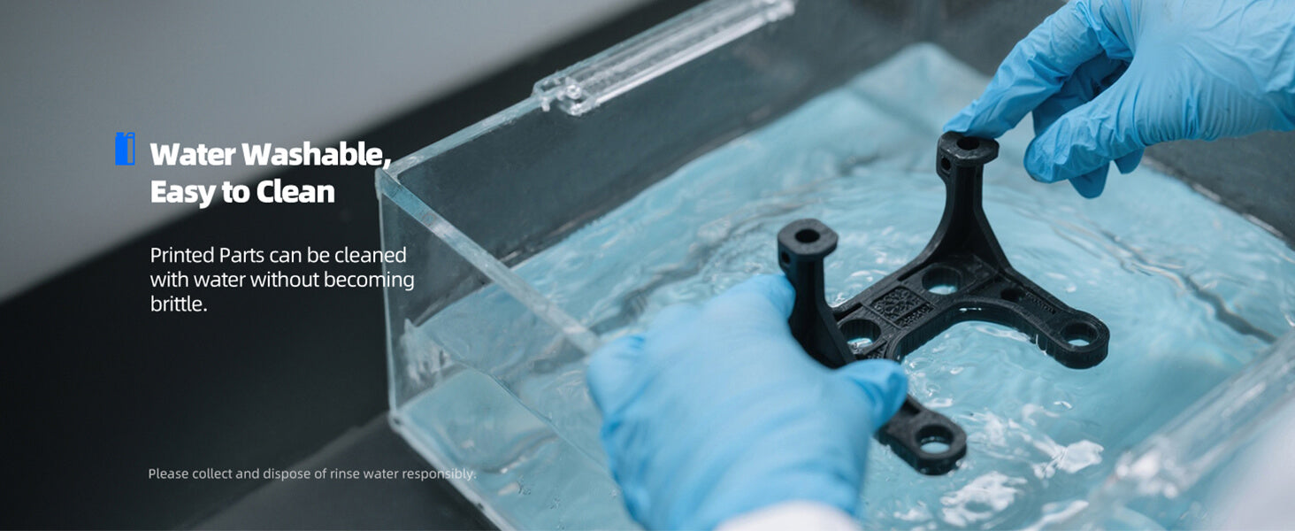 Inslogic Water Washable ABS-like 3D Printer Resin – Easy Cleaning Resin for High-Detail Prints