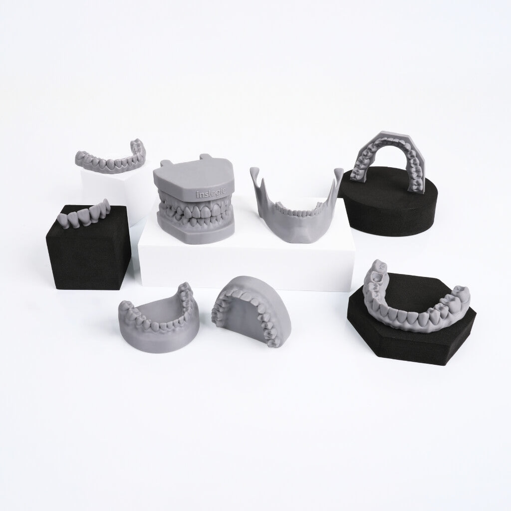 Models printed with Inslogic Dental Model Resin