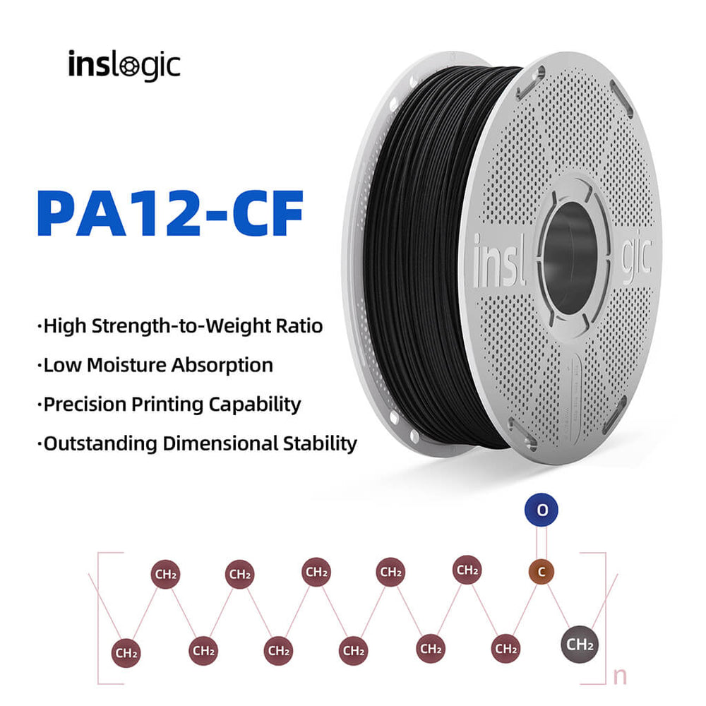 Cf Engineering PA12-CF Engineering Filament – Industrial Strength - Inslogic 3D