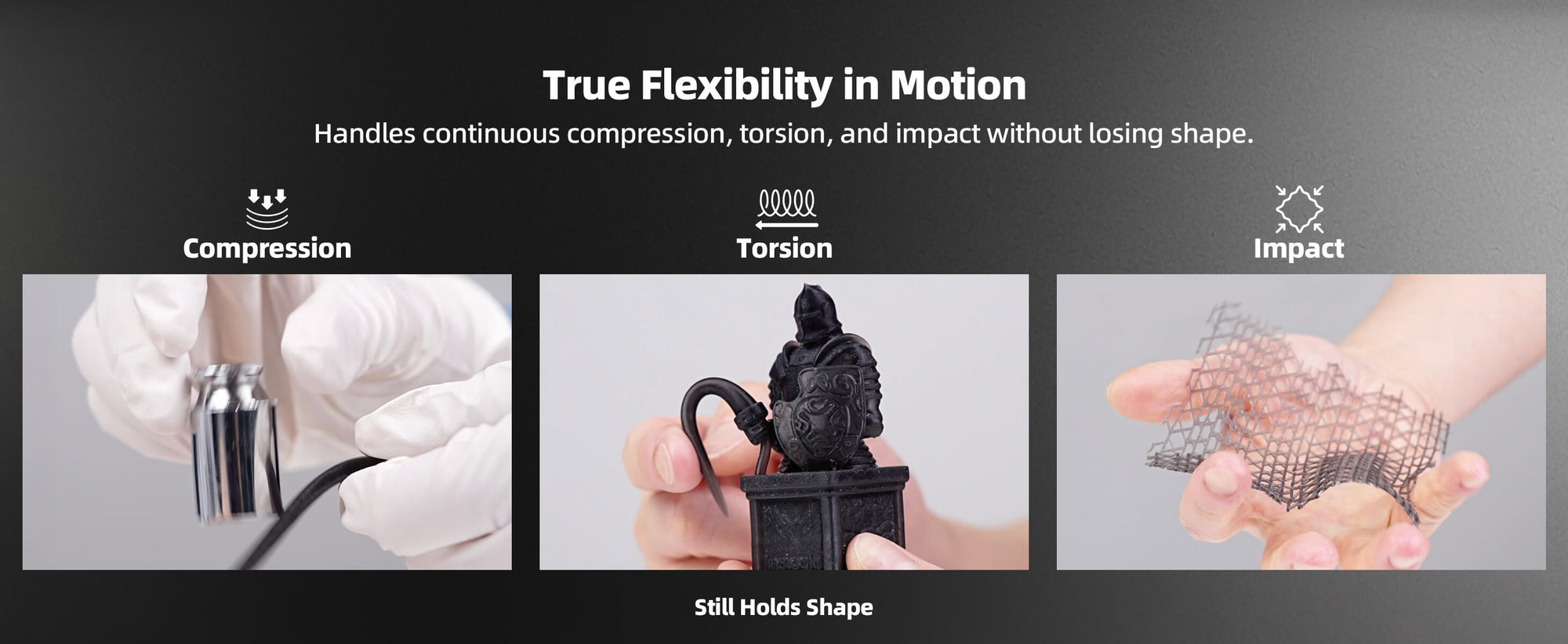 Inslogic Flexible 70A Resin 7 4th Dimension S.A - 3D Printing Experts - Inslogic Flexible 70A Resin