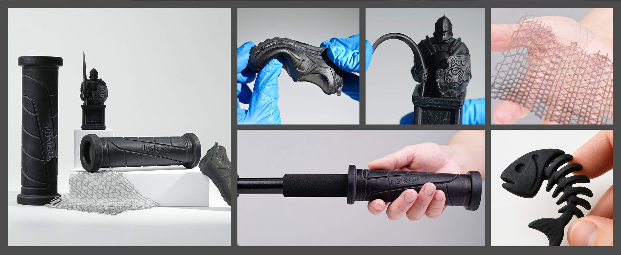Inslogic Flexible 70A Resin 10 4th Dimension S.A - 3D Printing Experts - Inslogic Flexible 70A Resin