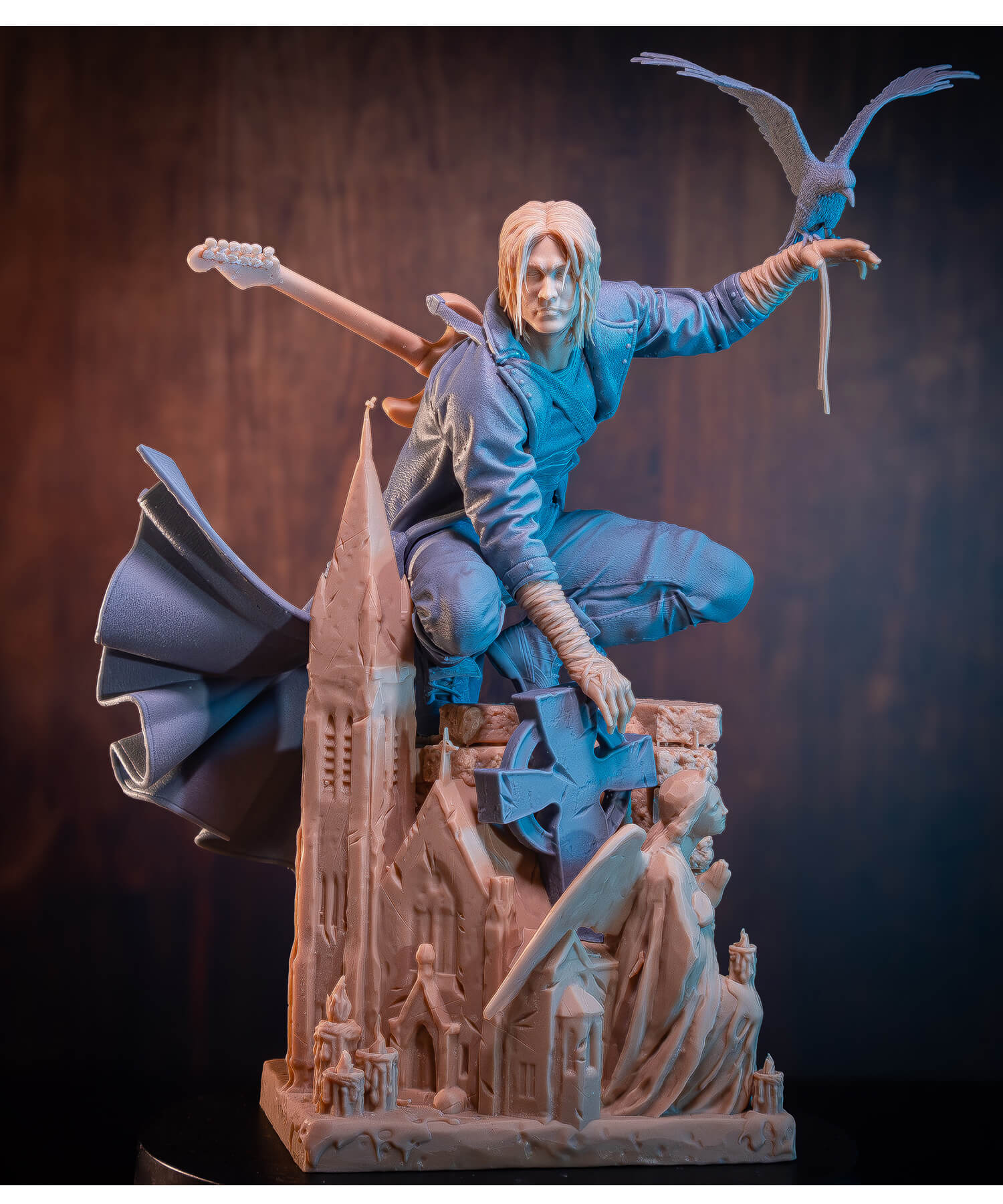 The Crow Printed with Inslogic High Detail Resin