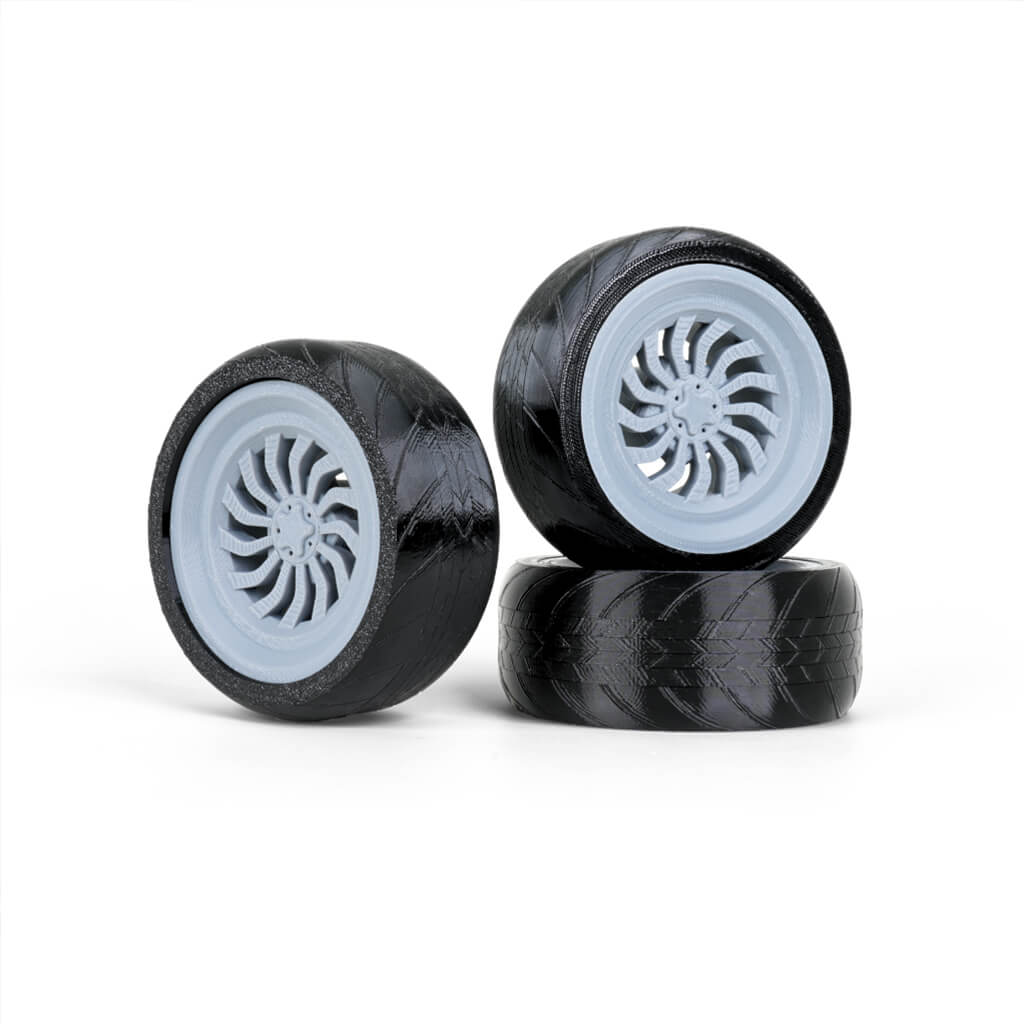 Wheels Printed With Inslogic TPU filament